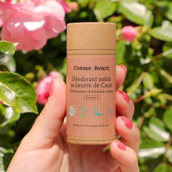 Salle d'ô - Déodorant solide - Menthe Géranium - 50g - Comme avant