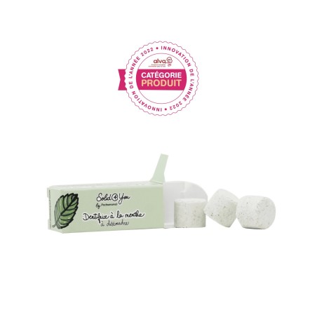 Salle d'ô - 6 Pastilles à dissoudre à la menthe - 15g - pachamamai