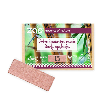Salle d'ô - Recharge Ombre à paupières rectangle 125 Rose sunshine