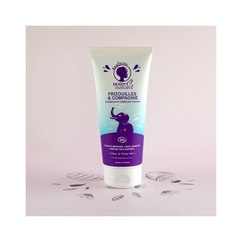 Salle d'ô - Shampoing démêlant Frizouilles et Cie BIO - 200 ml Salle d'ô - Shampoing démêlant Frizouilles et Cie BIO - 200 ml