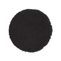 Salle d'ô - Tapis de bain rond 60cm Highland Noir