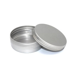 Aluminum box - diam 8cm