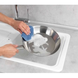 Spugne morbide rotonde in silicone, set da 2 pezzi
