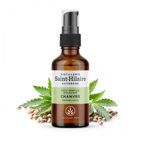 Salle d'ô - Huile végétale - chanvre - 50ml - Bio