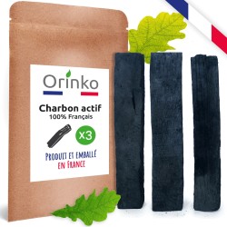 Activated carbon for purification x3 - 100% French