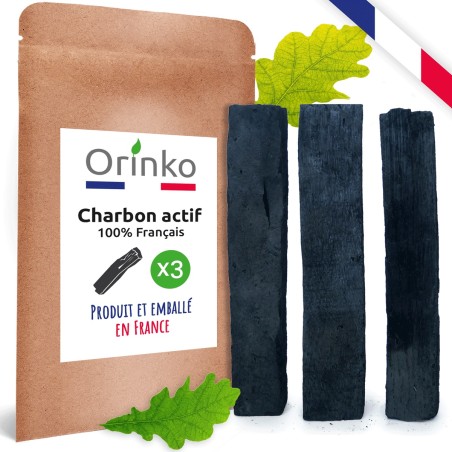 Salle d'ô - Charbon actif de purification x3 - 100% Français