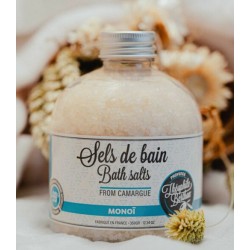 Camargue bath salts - Monoi - 350g