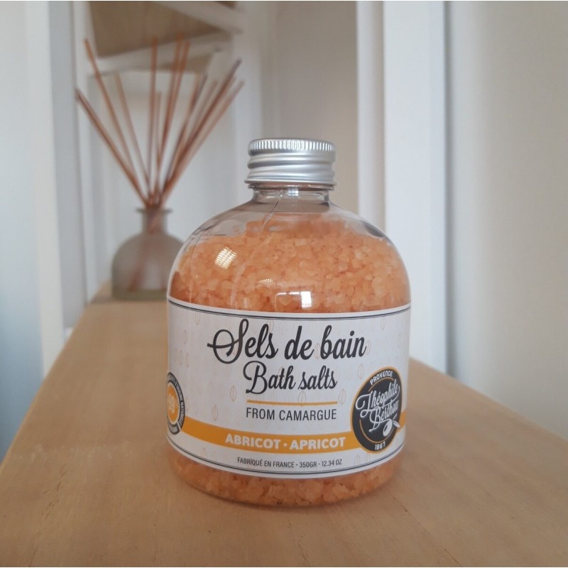 Salle d'ô - Sels de bain de Camargue - Abricot - 350g