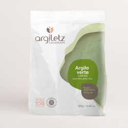 Salle d'ô - Argile verte surfine Cosmos - 300g - Peaux Grasses