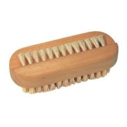 Cepillo de uñas de cerdas naturales/de madera
