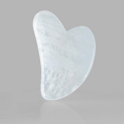 Salle d'ô - Gua Sha en Cristal de roche - revitalise, purifie et stimule