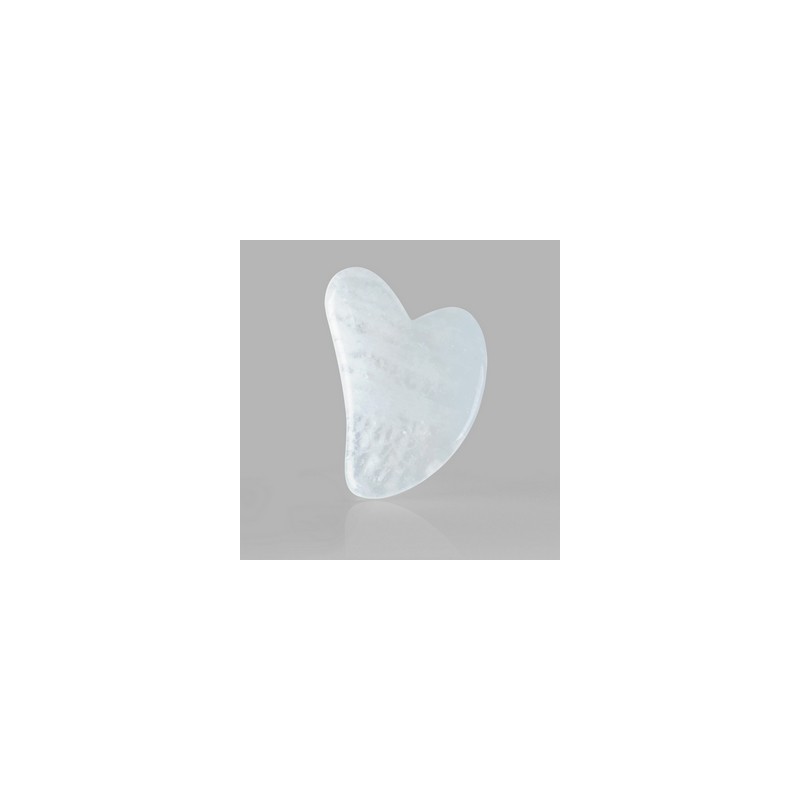 Salle d'ô - Gua Sha en Cristal de roche - revitalise, purifie et stimule Salle d'ô - Gua Sha en Cristal de roche - revitalise, purifie et stimule