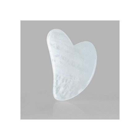 Salle d'ô - Gua Sha en Cristal de roche - revitalise, purifie et stimule
