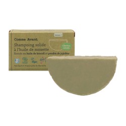 Solid shampoo for colored curly hair - broccoli oil - 70g