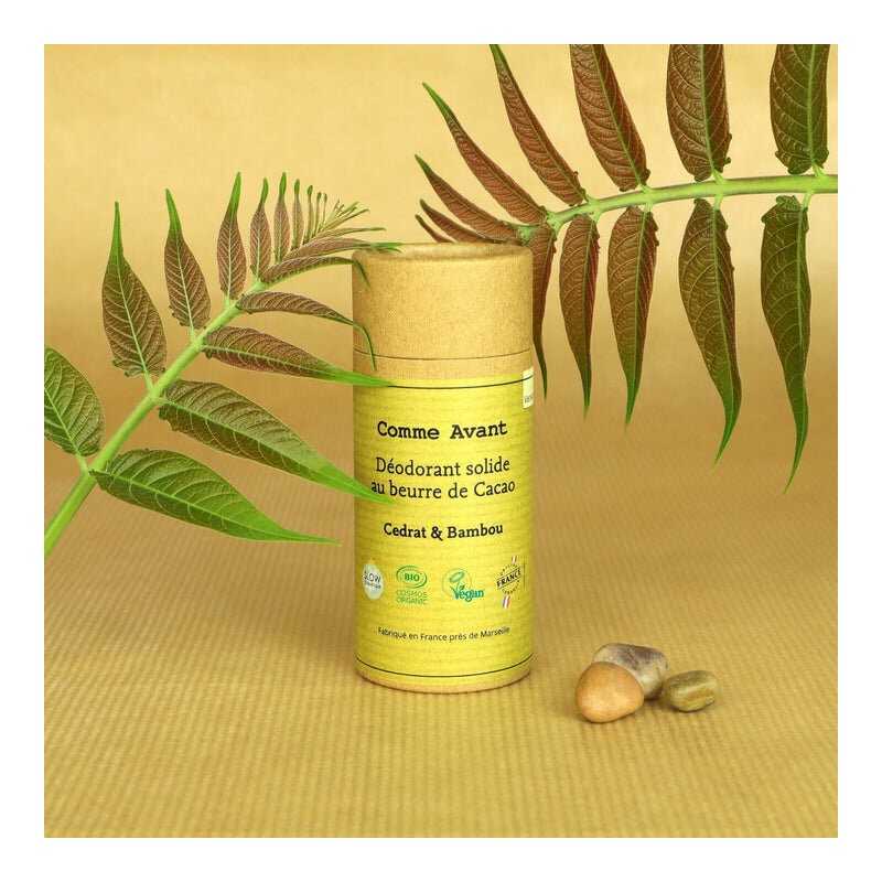 Salle d'ô - Déodorant solide - Cédrat Bambou - 60g - Comme avant Salle d'ô - Déodorant solide - Cédrat Bambou - 60g - Comme avant