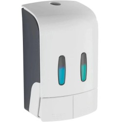 Double soap dispenser - Tartas - White - 2x480ml