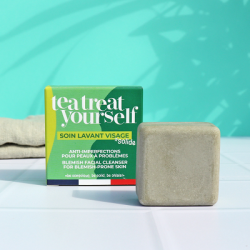 Salle d'ô - Soin lavant visage - Peaux à problèmes - Tea treat yourself - 28g
