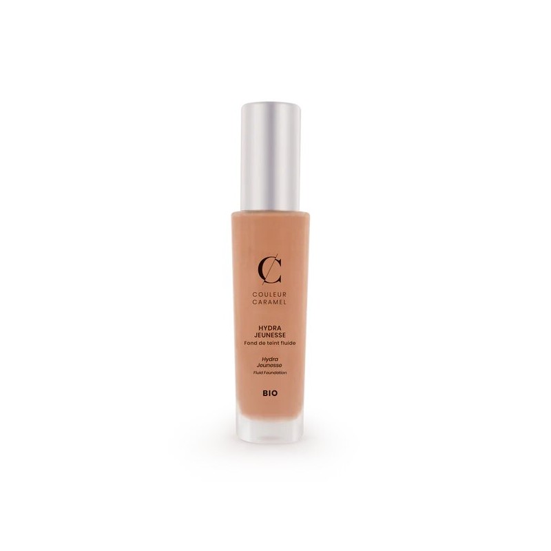 Salle d'ô - Couleur caramel - Fond de teint fluide Hydra Jeunesse 30 ml n°25- Blond cendré