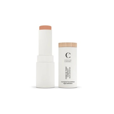 Salle d'ô - Couleur caramel - Fond de teint Compact Haute Définition n°14- Beige halé