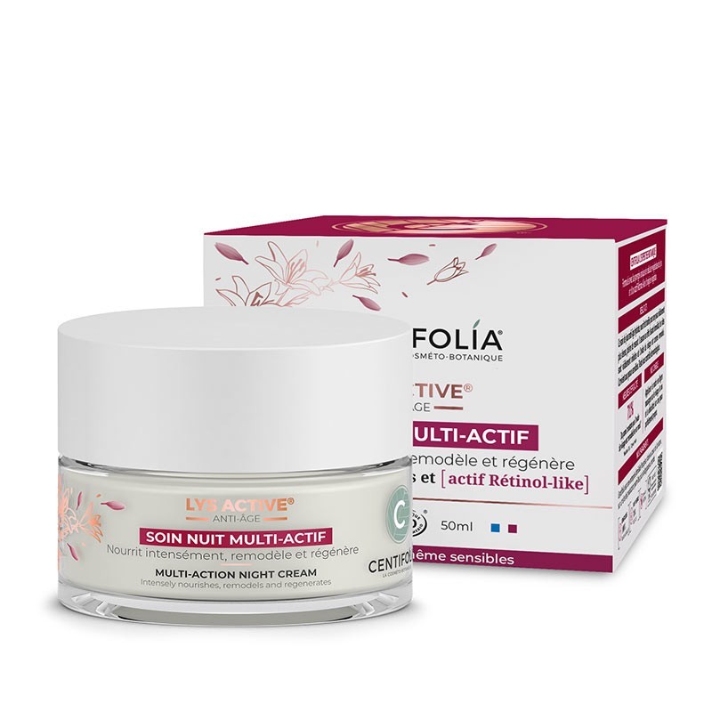 Salle d'ô - Soin nuit multi actif - Lys actif - 50ml Salle d'ô - Soin nuit multi actif - Lys actif - 50ml