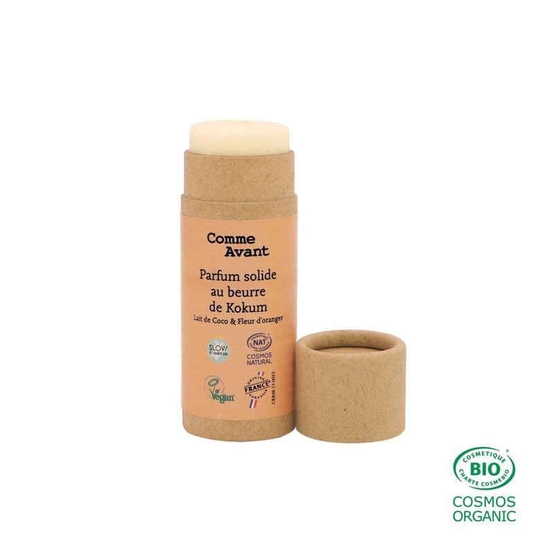 Salle d'ô - Parfum solide au beurre de Kokum - Lait de coco & Fleur d'oranger - 20g