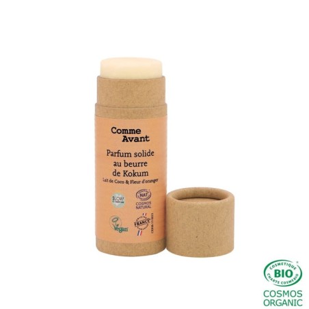 Salle d'ô - Parfum solide au beurre de Kokum - Lait de coco & Fleur d'oranger - 20g