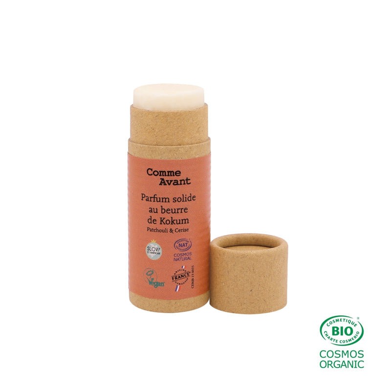 Salle d'ô - Parfum solide au beurre de Kokum - Patchouli & Cerise - 20g Salle d'ô - Parfum solide au beurre de Kokum - Patchouli & Cerise - 20g