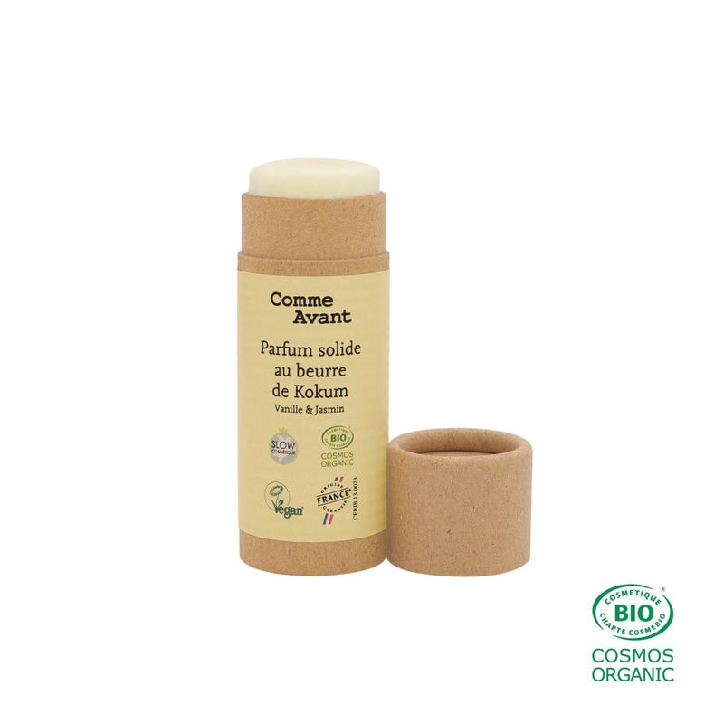 Salle d'ô - Parfum solide au beurre de Kokum - Vanille & Jasmin - 20g Salle d'ô - Parfum solide au beurre de Kokum - Vanille & Jasmin - 20g