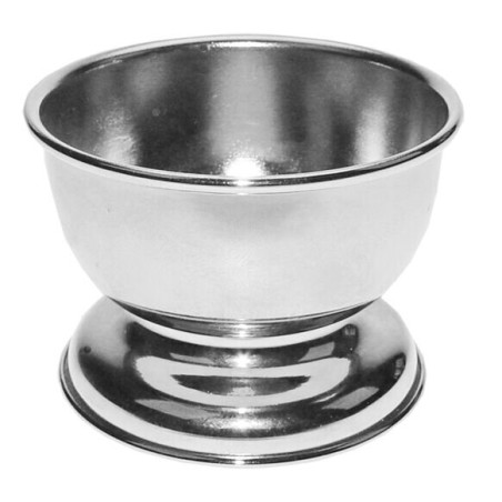 Salle d'ô - Bol de rasage avec pied - hauteur 7cm - diamètre 9cm