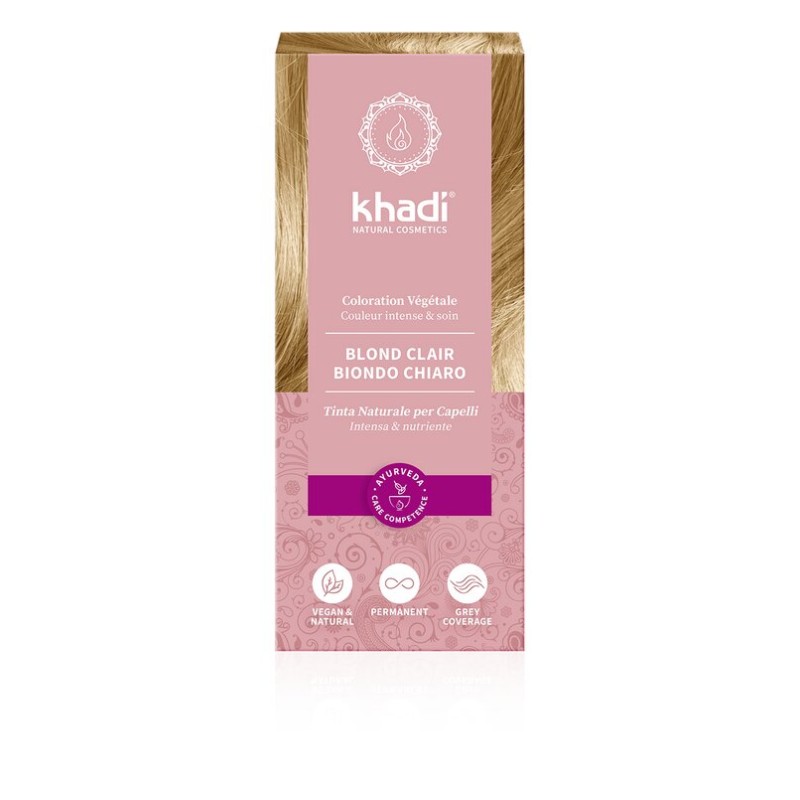 Salle d'ô - Coloration végétale Blond clair - 100g Salle d'ô - Coloration végétale Blond clair - 100g