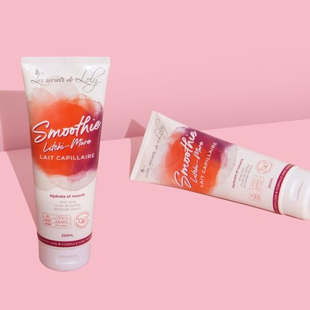 Salle d'ô - Lait capillaire - SMOOTHIES LITCHI MURE 250 ml