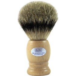 Beech wood shaving brush - Silver tip badger hair - Germany