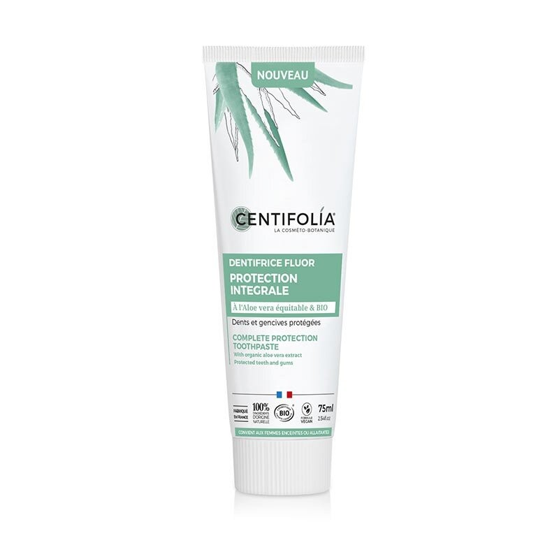 Salle d'ô - Dentifrice fluor protection integrale - Aloe vera - 75ml Salle d'ô - Dentifrice fluor protection integrale - Aloe vera - 75ml