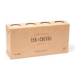 Sabonete Vegetal de Marselha Pacote com 8 unidades de 300g