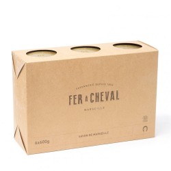 Salle d'ô - Savon de Marseille Végétal Lot 6x600g