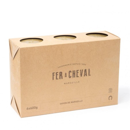 Salle d'ô - Savon de Marseille Végétal Lot 6x600g