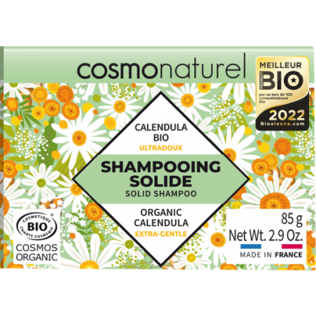 Salle d'ô - Shampooing solide ultra doux calendula bio - 85g - cosmo naturel