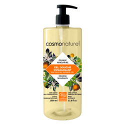 Mandarin orange energizing shower gel - 1L - natural cosmo