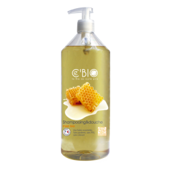 Organic honey shower shampoo - 1L - ce'bio