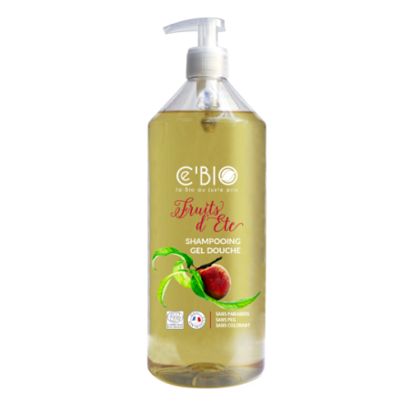 Salle d'ô - Shampooing douche fruits d'été - 1L - ce'bio