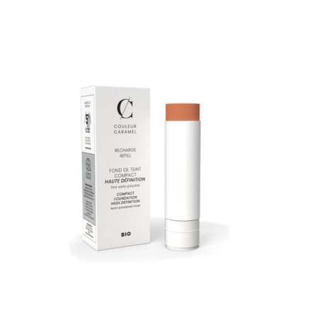 Salle d'ô - Couleur caramel - Recharge Fond de teint Compact Haute Définition n°13- Beige orangé