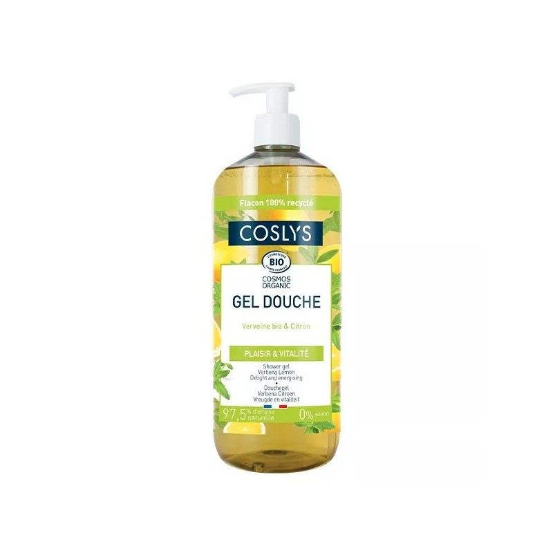 Salle d'ô - Gel douche verveine-citron 1l Salle d'ô - Gel douche verveine-citron 1l
