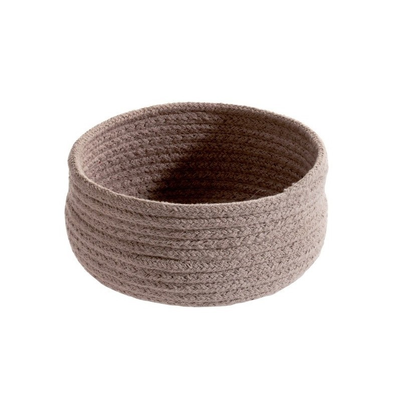 Salle d'ô - Tobago panier moyen - ficelle coton - 21x10cm Salle d'ô - Tobago panier moyen - ficelle coton - 21x10cm