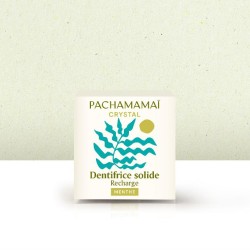 Pasta de dentes cristal - menta - caixa de papelão