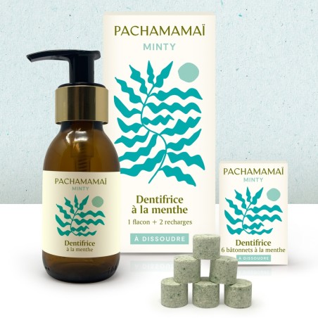 Salle d'ô - Kit Dentifrice à la menthe à dissoudre