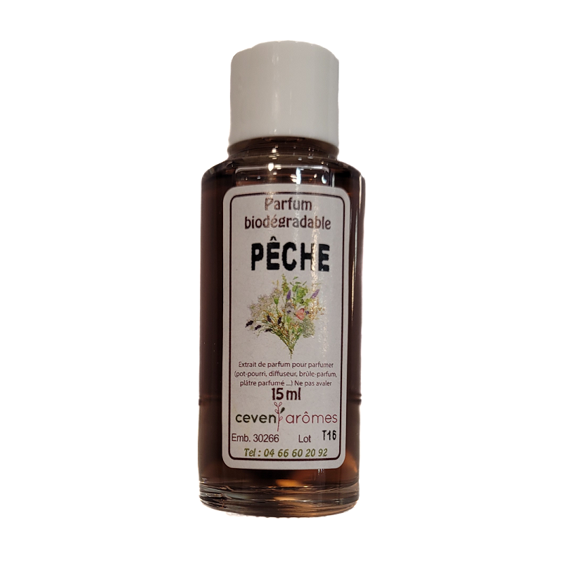 Salle d'ô - Extrait de parfum - Pêche - 15ml Salle d'ô - Extrait de parfum - Pêche - 15ml