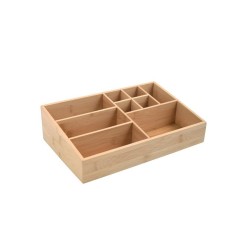 Salle d'ô - Boite de rangement cosmétique en bambou - Isalys