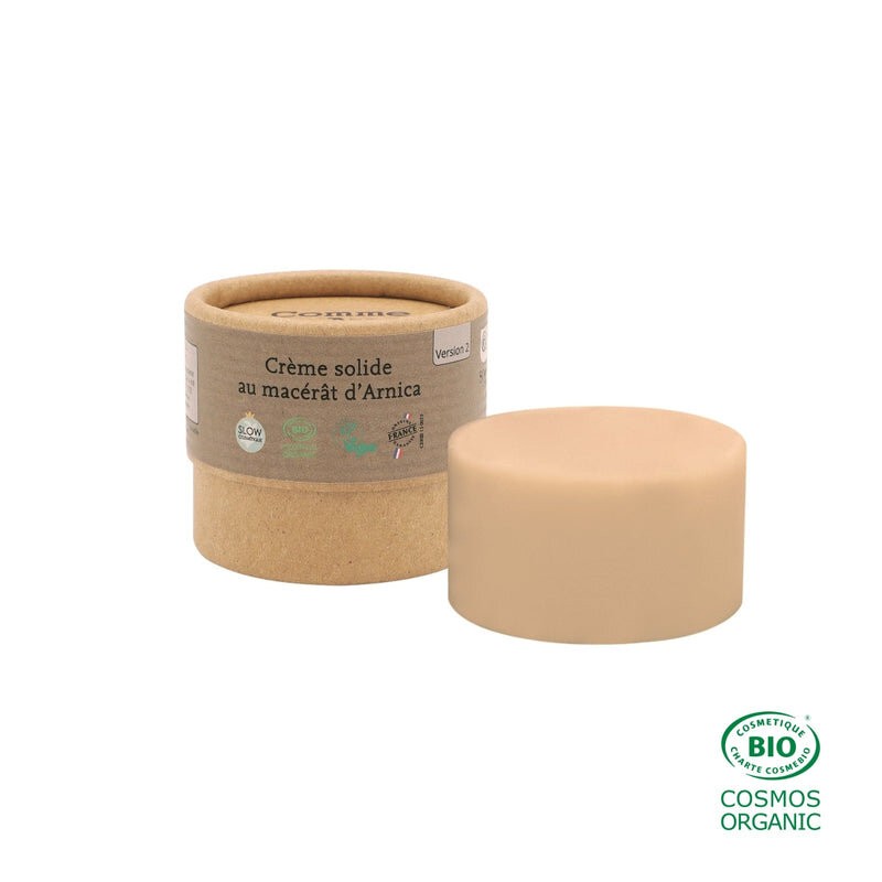 Salle d'ô - Crème solide au macérât d'Arnica - 50g Salle d'ô - Crème solide au macérât d'Arnica - 50g