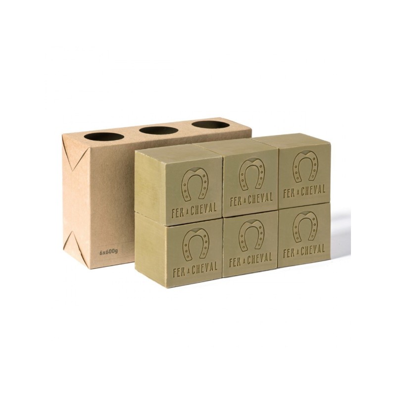 Salle d'ô - Savon de Marseille - Pur olive - Lot 6x600g Salle d'ô - Savon de Marseille - Pur olive - Lot 6x600g