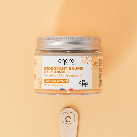 Salle d'ô - Déodorant baume peaux sensibles - Monoi - 50ml